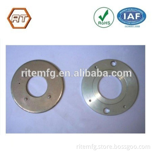Customized cnc turning steel threaded flanges